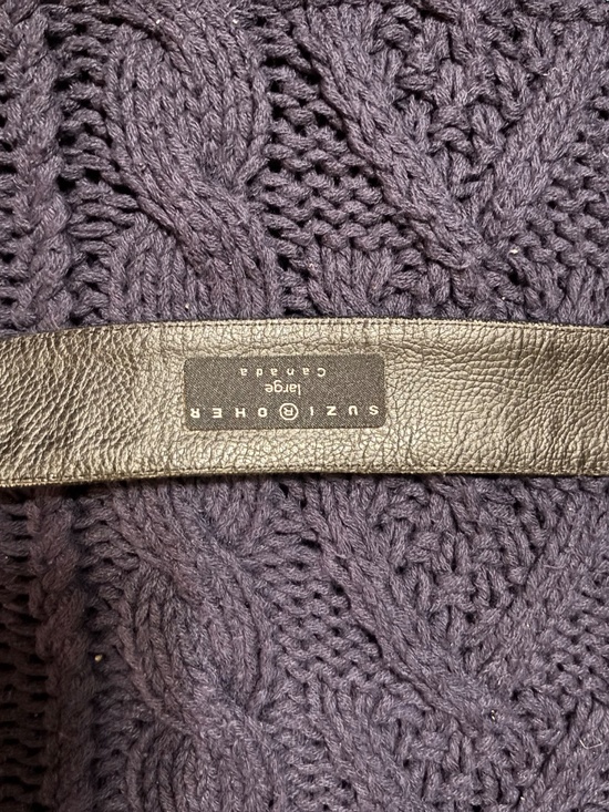 Suzi Roger Women’s Belt with Crystal Bow Buckle Black Sz Large NWOT main image 10